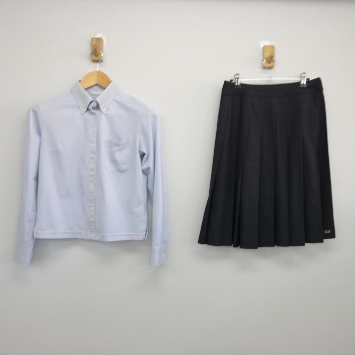 【中古】熊本県 千原台高等学校 女子制服 3点（ブレザー・シャツ・スカート）sf027419