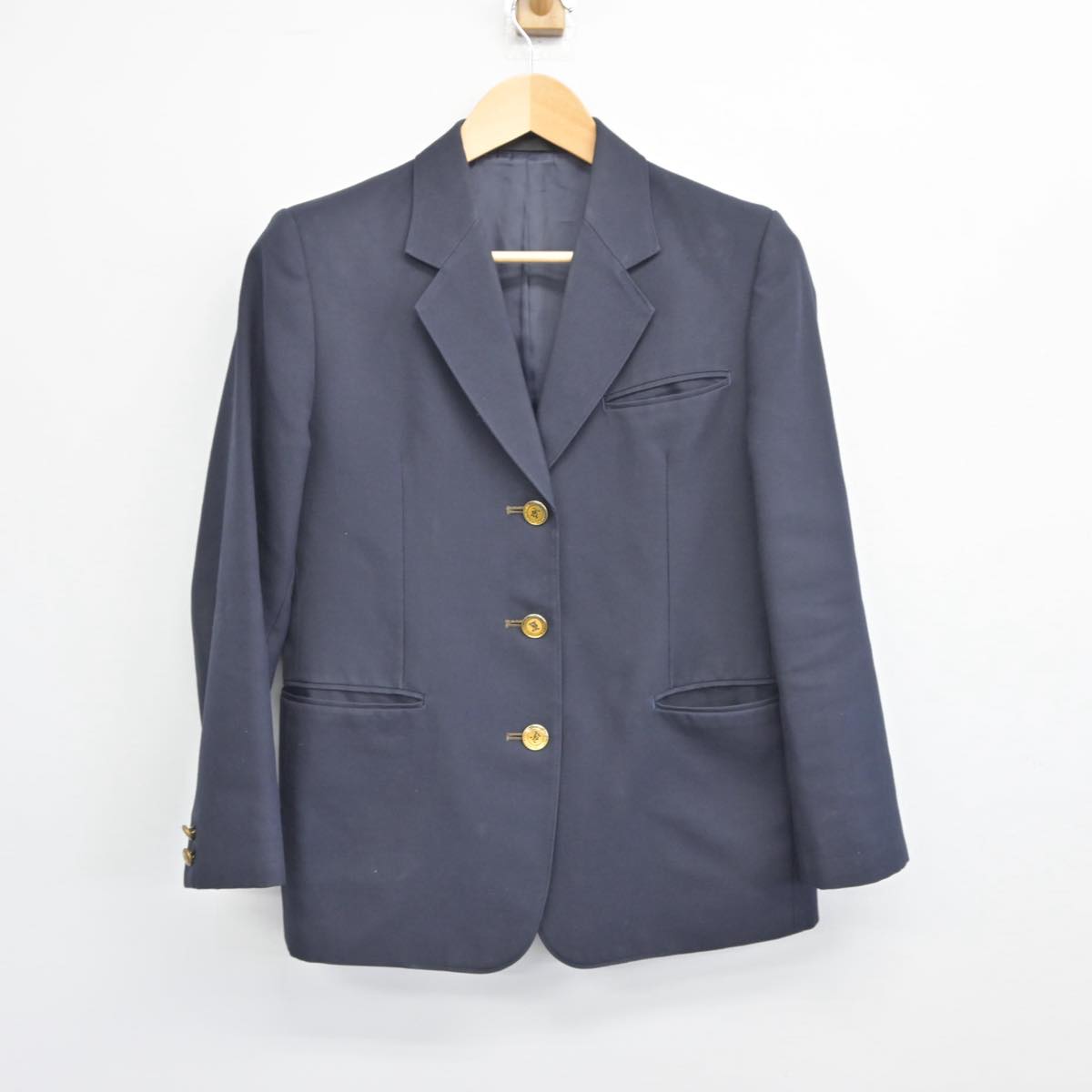 【中古】大阪府 川西中学校 女子制服 2点（ブレザー・スカート）sf027453