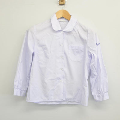 【中古】奈良県 三郷中学校 女子制服 2点（シャツ・シャツ）sf027454