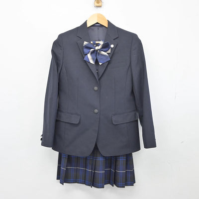 【中古】千葉県 パリ美容専門学校 女子制服 3点（ブレザー・スカート）sf027458