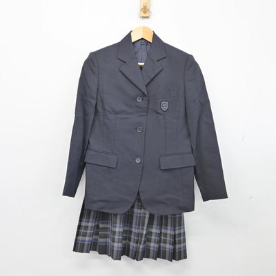 【中古】徳島県 城東高等学校 女子制服 2点（ブレザー・スカート）sf027459