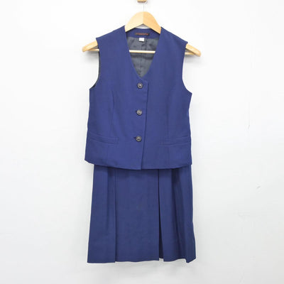 【中古】兵庫県 西宮北高等学校 女子制服 3点（ブレザー・ベスト・スカート）sf027472