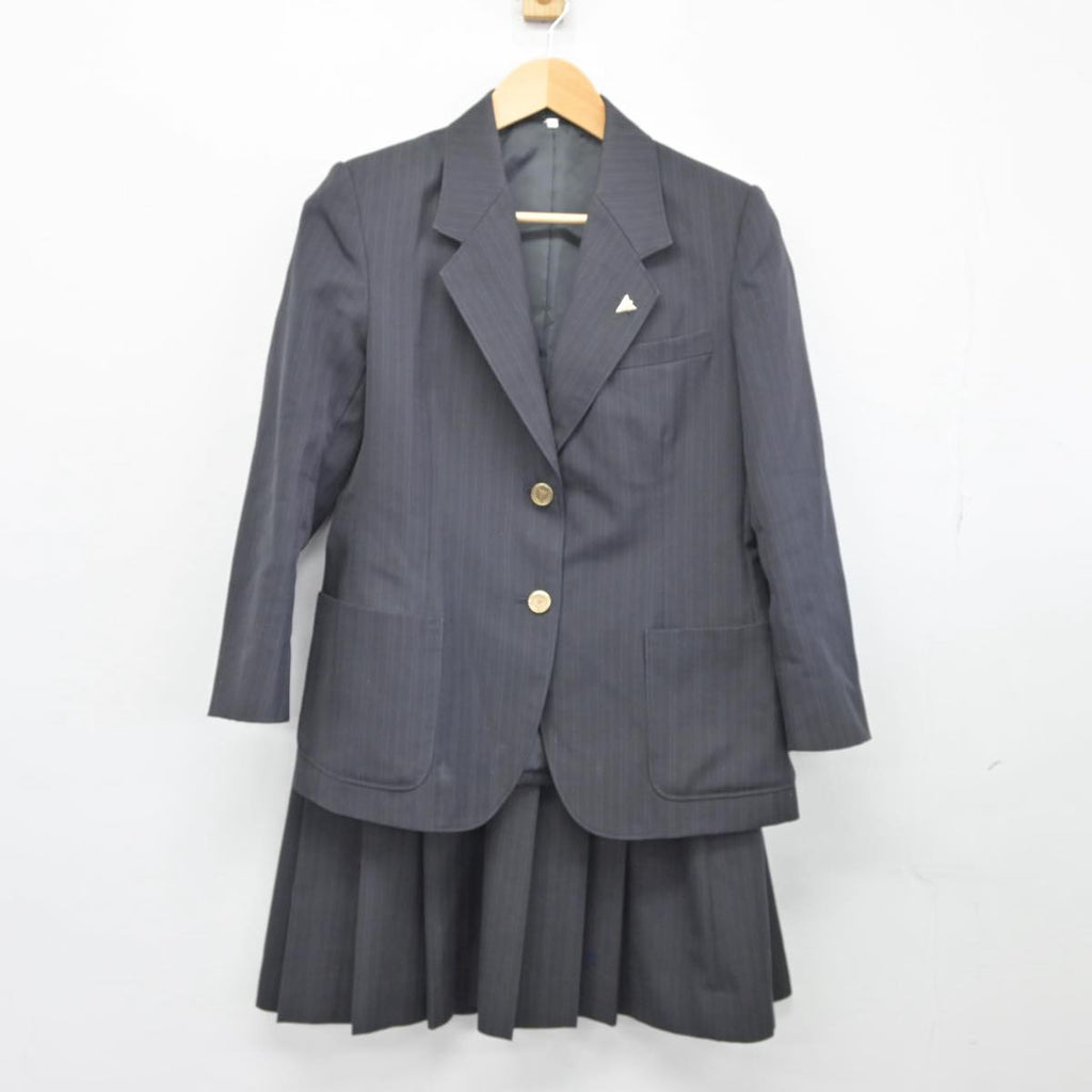 【中古制服】石川県 金沢商業高等学校 女子制服 2点（ブレザー・スカート）sf027474【リサイクル学生服】 | 中古制服通販パレイド