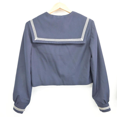 【中古】愛知県 丸の内中学校 女子制服 2点（セーラー服・スカート）sf027487