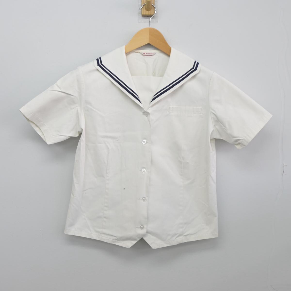 【中古】佐賀県 鹿島高等学校 女子制服 1点（セーラー服）sf027496