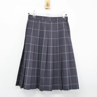 【中古】静岡県 富士見高等学校 女子制服 3点（シャツ・スカート）sf027497