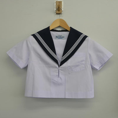 【中古】愛知県 瑞陵高等学校 女子制服 2点（セーラー服・スカート）sf027502