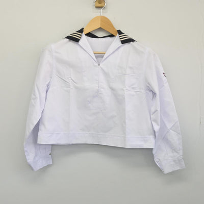 【中古】静岡県 静岡英和女学院高等学校 女子制服 1点（セーラー服）sf027505