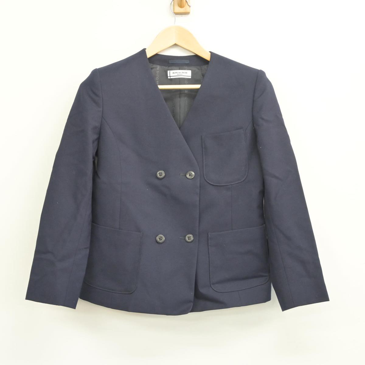 【中古】北海道 琴似中学校 女子制服 2点（ブレザー・スカート）sf027521