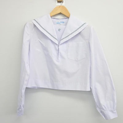 【中古】愛知県 知立高等学校 女子制服 3点（セーラー服・スカート）sf027530