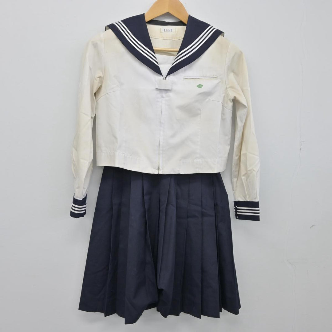 【中古制服】埼玉県 川越西高等学校 女子制服 3点（セーラー服・スカート）sf027535【リサイクル学生服】 | 中古制服通販パレイド