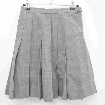 【中古】東京都 東洋高等学校 女子制服 2点（ニットベスト・スカート）sf027546