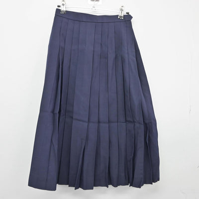 【中古】愛知県 大森中学校 女子制服 4点（セーラー服・スカート）sf027547