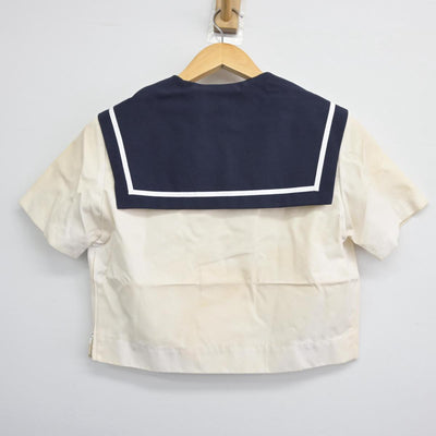 【中古】愛知県 大森中学校 女子制服 2点（セーラー服・セーラー服）sf027548