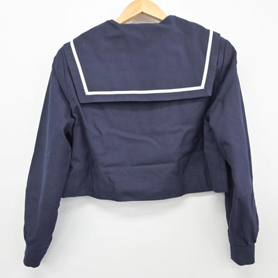 【中古】愛知県 大森中学校 女子制服 1点（セーラー服）sf027550