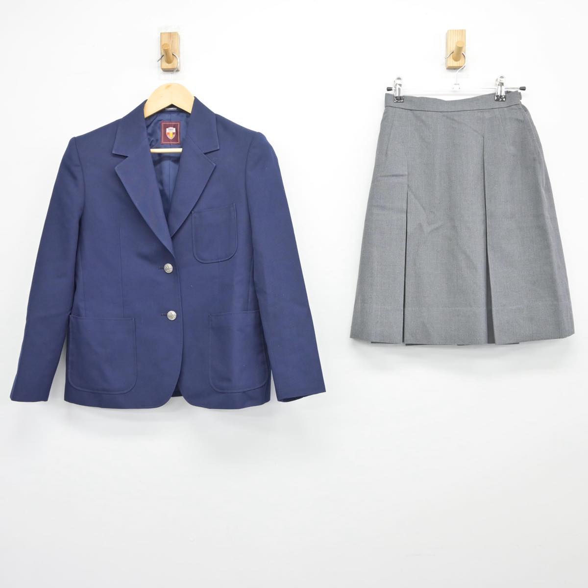 【中古】大阪府 杉中学校 女子制服 2点（ブレザー・スカート）sf027560