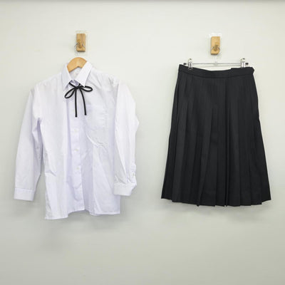 【中古】高知県 追手前高等学校 女子制服 5点（ブレザー・ベスト・シャツ・スカート）sf027584