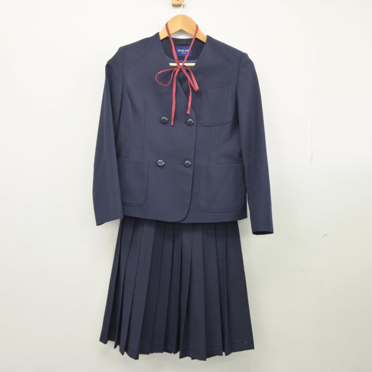 【中古】新潟県 東新潟中学校 女子制服 3点（ブレザー・スカート）sf027585