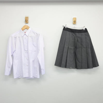 【中古】東京都 忍岡高等学校 女子制服 4点（ブレザー・シャツ・スカート）sf027595