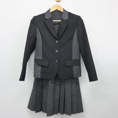 【中古】東京都 忍岡高等学校 女子制服 2点（ブレザー・スカート）sf027596