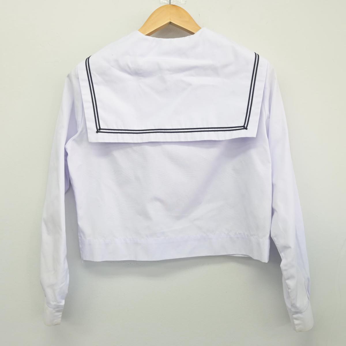 【中古】大阪府 泉南中学校 女子制服 2点（セーラー服・スカート）sf027601