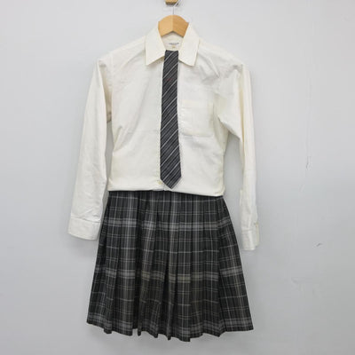 【中古】宮城県 東北生活文化大学高等学校 女子制服 4点（ブレザー・シャツ・スカート）sf027617