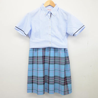 【中古】福岡県 美萩野女子高等学校 女子制服 3点（シャツ・スカート）sf027620