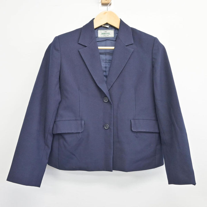 制服 高校 本物 中古】埼玉県 埼玉県立北本高等学校 女子制服 5点（ブレザー