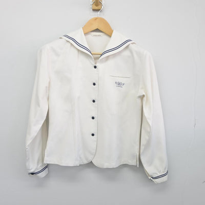 【中古】愛媛県 聖カタリナ女子高等学校 女子制服 2点（セーラー服）sf027657