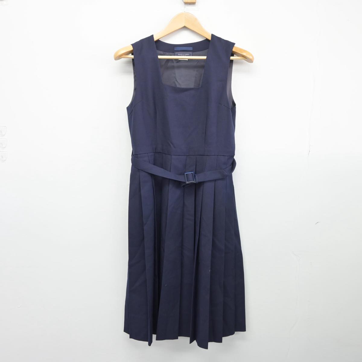 【中古】群馬県 多々良中学校 女子制服 3点（セーラー服・ジャンパースカート）sf027659