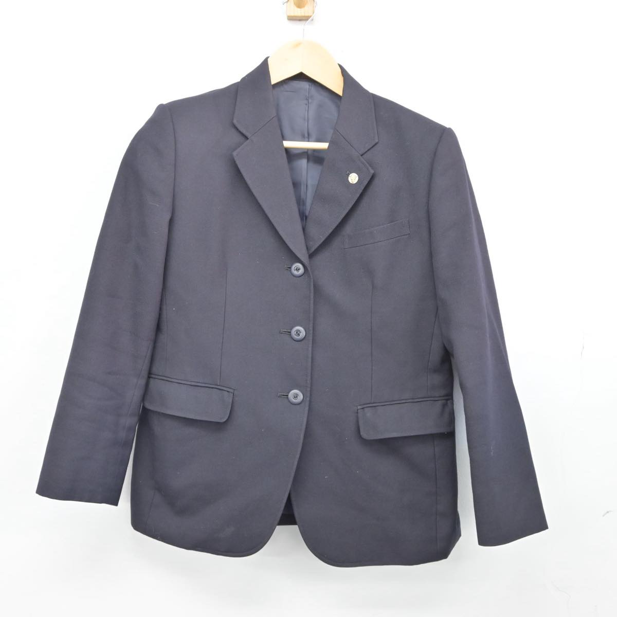 【中古】広島県 広島市商業高等学校 女子制服 1点（ブレザー）sf027667