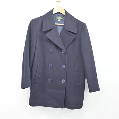 【中古】広島県 広島市商業高等学校 女子制服 1点（コート）sf027670