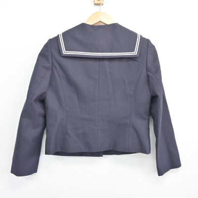 【中古】愛知県 桜花学園高等学校 女子制服 4点（セーラー服・ニット・スカート）sf027671