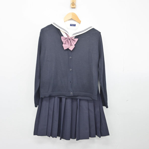 【中古制服】愛知県 桜花学園高等学校 女子制服 4点（ニット・セーラー服・スカート）sf027672【リサイクル学生服】 | 中古制服通販パレイド