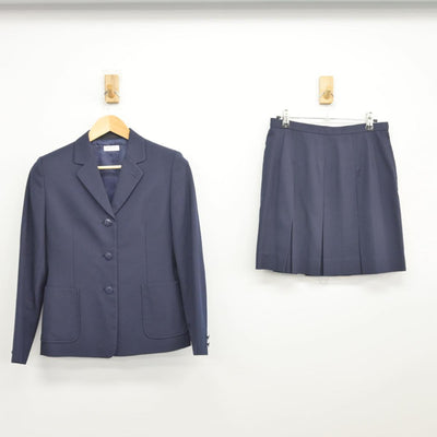 【中古】神奈川県 横須賀高等学校 女子制服 2点（ブレザー・スカート）sf027679