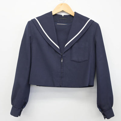 【中古】愛知県 山王中学校 女子制服 2点（セーラー服・スカート）sf027685