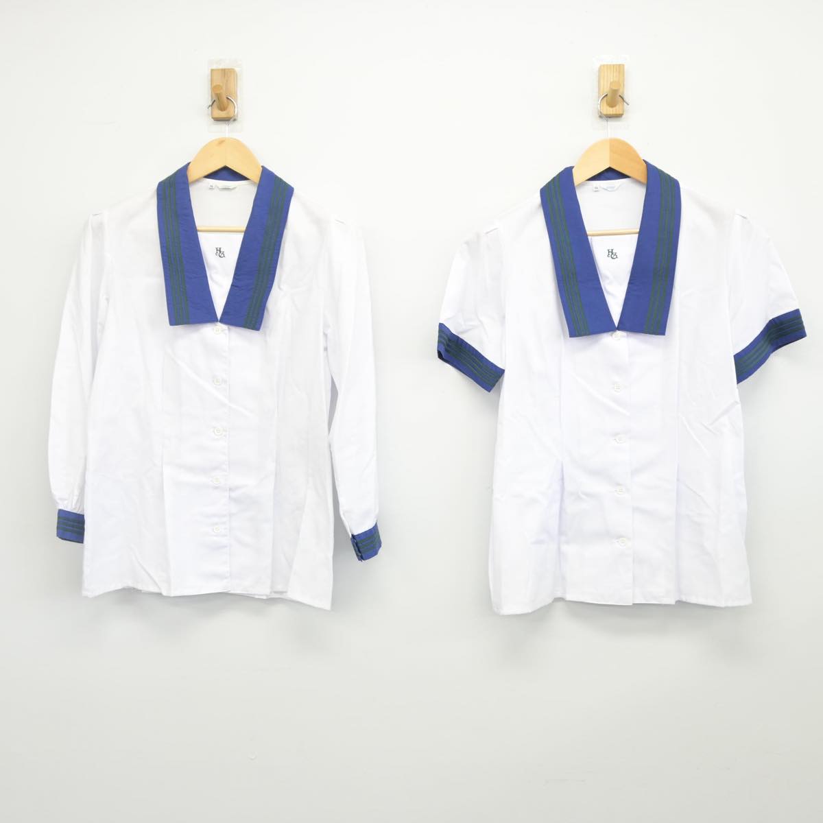 【中古】静岡県 浜松学芸高等学校 女子制服 3点（シャツ・スカート）sf027688