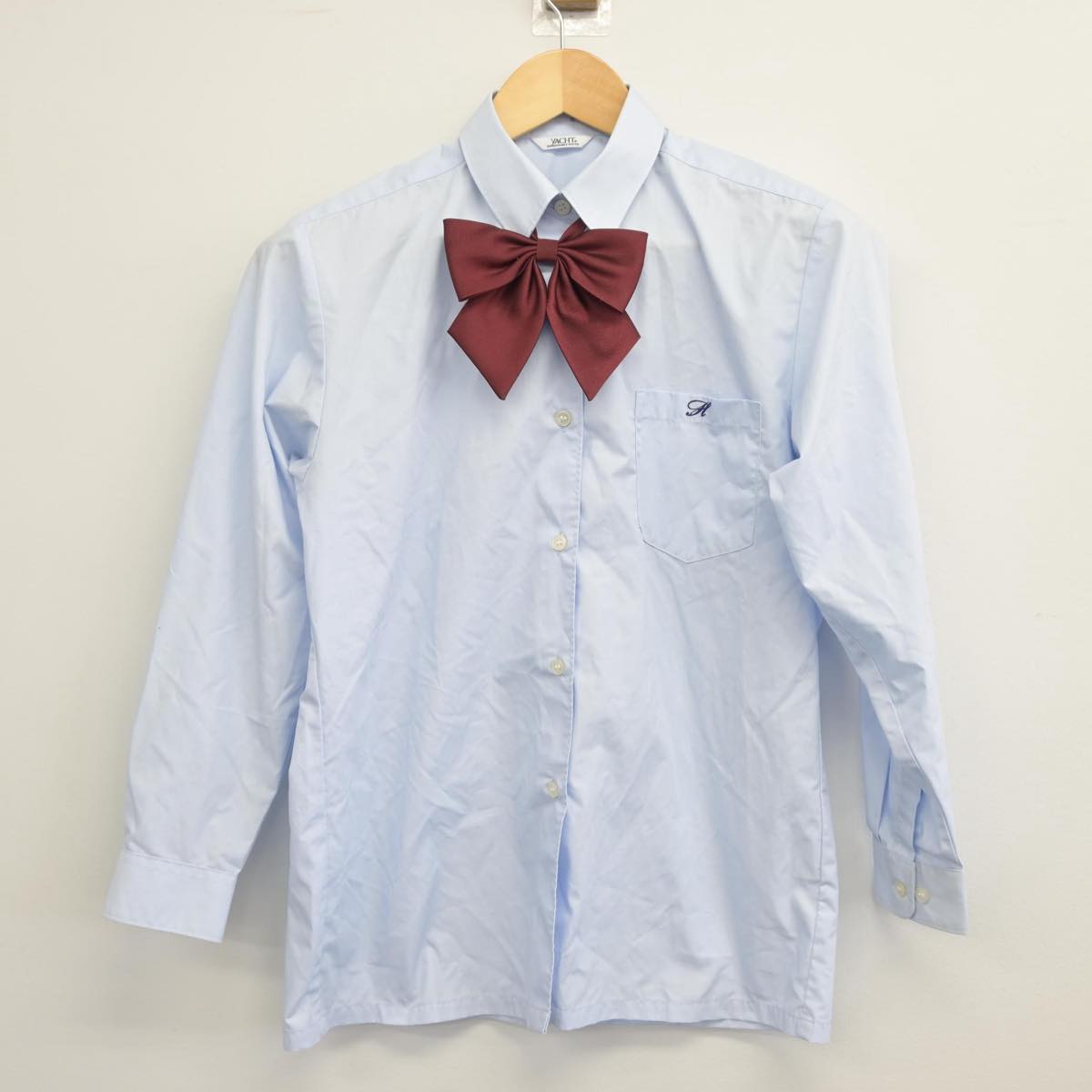 【中古】千葉県 日出学園中学校 女子制服 4点（ブレザー・シャツ・ジャンパースカート）sf027694