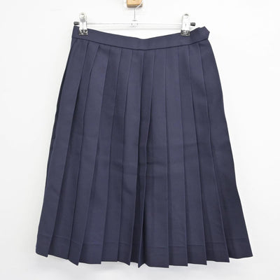 【中古】広島県 皆実高等学校 女子制服 3点（セーラー服・スカート）sf027701