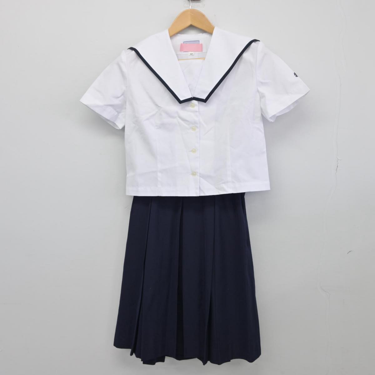 【中古】広島県 高陽高等学校 女子制服 2点（セーラー服・スカート）sf027709