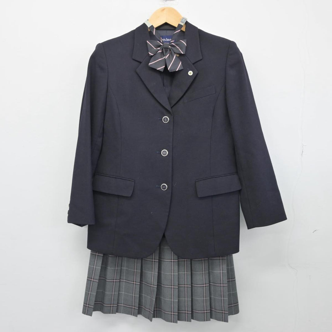 中古制服】神奈川県 鶴見大学附属高等学校 女子制服 4点（ブレザー・スカート）sf027710【リサイクル学生服】 | 中古制服通販パレイド