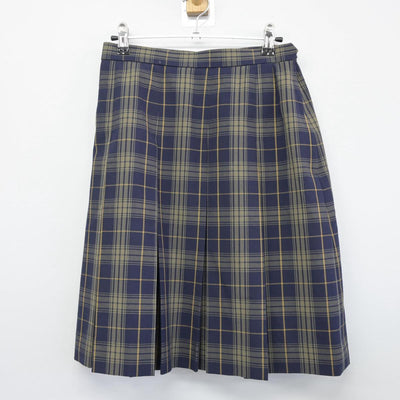 【中古】香川県 四国学院大学香川西高等学校 女子制服 2点（シャツ・スカート）sf027716