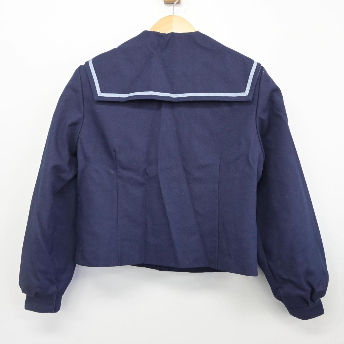 【中古】石川県 金沢辰巳丘高等学校 女子制服 2点（セーラー服・スカート）sf027718