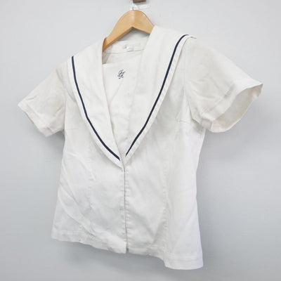 【中古】石川県 金沢商業高等学校 女子制服 1点（セーラー服）sf027720