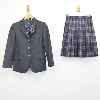 【中古】神奈川県 二宮高等学校 女子制服 4点（ブレザー・スカート）sf027722