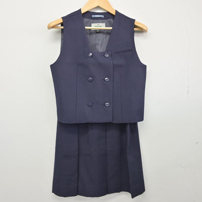 【中古】埼玉県 川越女子高等学校 女子制服 3点（ブレザー・ベスト・スカート）sf027729