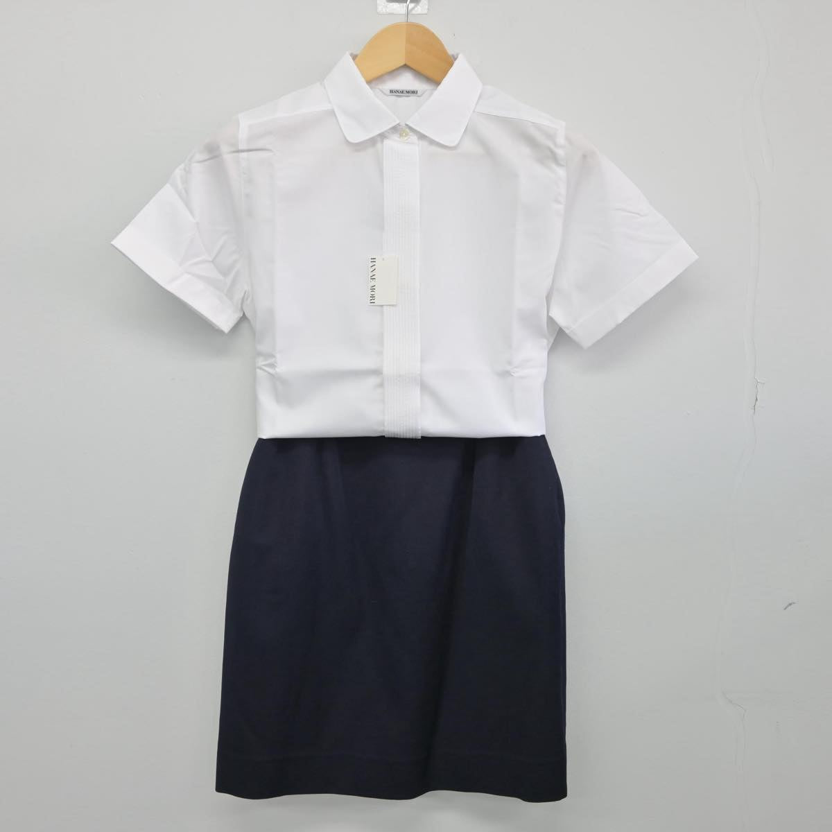 【中古】広島県 安田女子大学 女子制服 3点（ブレザー・シャツ・スカート）sf027732