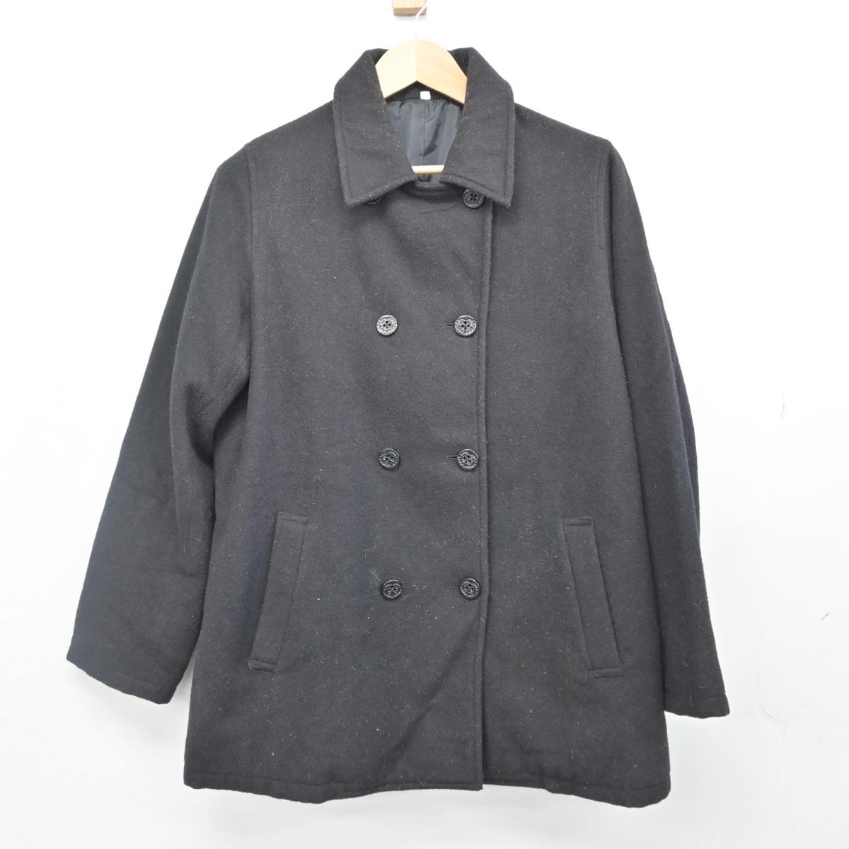 【中古】愛知県 沢上中学校 女子制服 1点（コート）sf027737