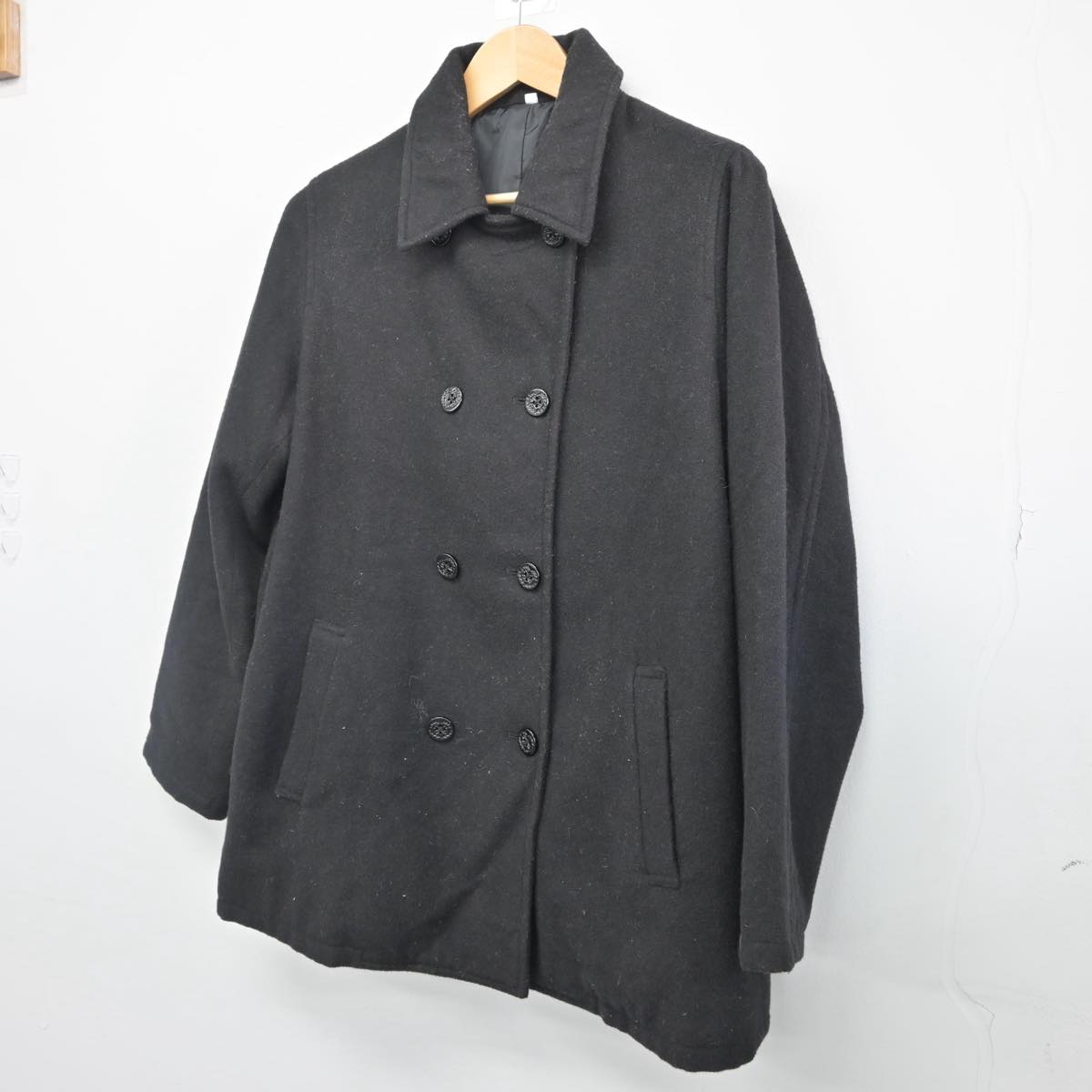 【中古】愛知県 沢上中学校 女子制服 1点（コート）sf027737