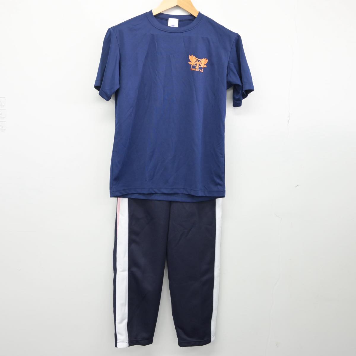 【中古】愛知県 東北高等学校 女子制服 3点（ジャージ 上・体操服 上・ジャージ 下）sf027742